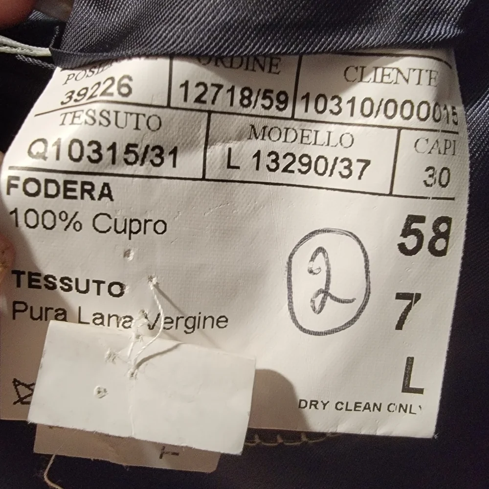 Canali Italy 100% Wool Navy Blue Blazer Sport Jacket